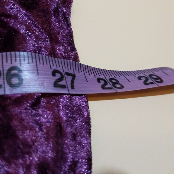 Rue+| Purple Velvet Tank Top - Picture 4 of 5